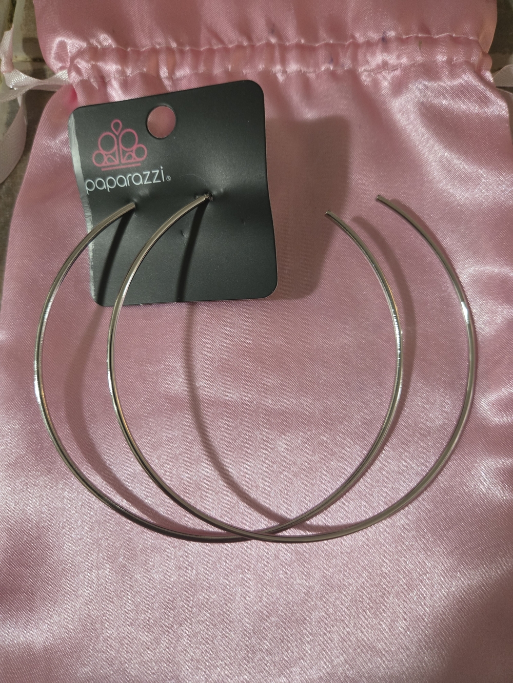 Paparazzi Silver Hoop Earrings
